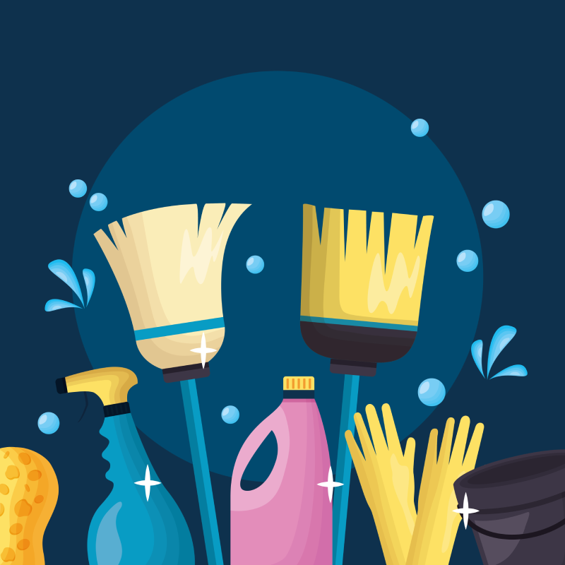 Spring cleaning tools<br />